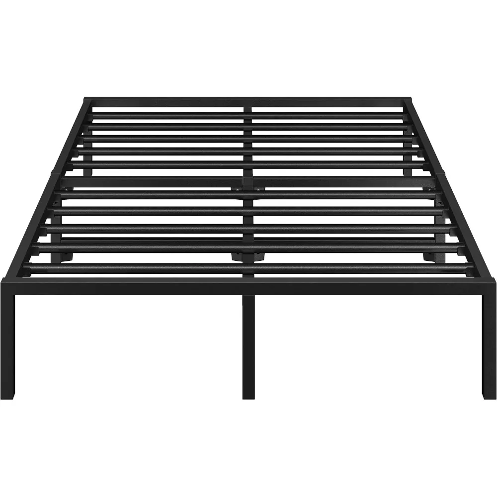 

Yaheetech 13 Inch Queen Size Metal Platform Bed Frame Mattress Foundation with Ultra-Durable Steel Slat Support/Easy Assembly/No