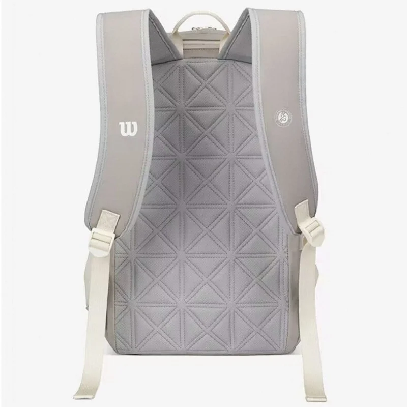 Wilson Tennis Backpack Super Tour French Open Large Capacity Professional Tennis Racquet Bag with Separate Shoe Compartment - Image 3