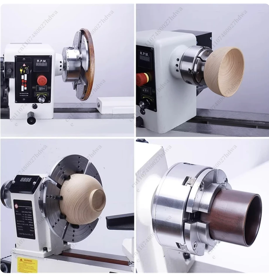 Small Woodworking Lathe Household Multi-function Mini Mini Wood Spinning Machine Lathe Numerical Control Bead Machining Wood