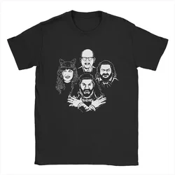 Halloween Vampires What We Do In The Shadows Men's T Shirt Awesome Tee Shirt Round Collar Plus Size Gift Clothing