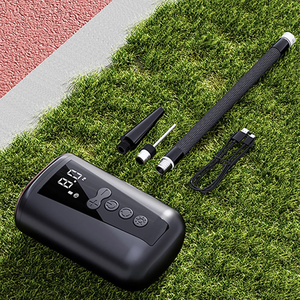 Electric Air Pump Portable Mini Inflatable Pump 2000mAh Battery Wireless Air Compressor for Motorcycle Bike Balls