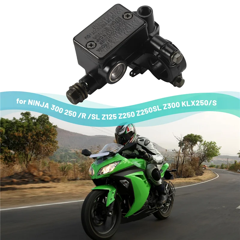 A11M-دراجة نارية الفرامل مضخة الجسم الجبهة الفرامل أسطوانة رئيسية لكاواساكي نينجا 300 250 /R /SL Z125 Z250 Z250SL Z300 KLX250/S #1
