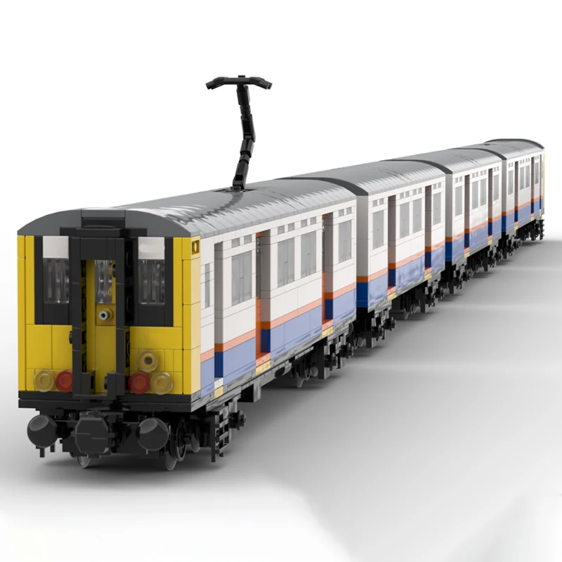 

1822PCS London Overground Class 317 Train 8-Wide Power Functions Railway Model MOC DIY Model Building Blocks Birthday Toys Gift