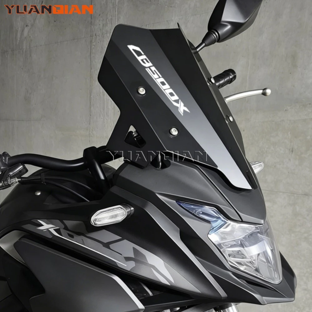

For Honda CB500X CB 500 X CB500 2019-2021 2022 2023 Motorcycle Accessories Windscreen Windshield Deflector Protector Wind Screen