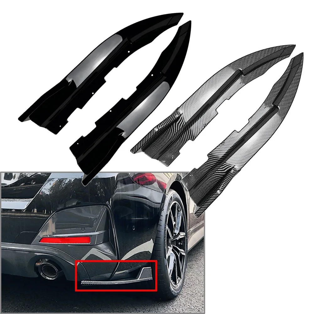 

Car Rear Bumper Side Corner Spoiler For BMW 4 Series G26 M Sport 2020 2021 2022 2023 2024