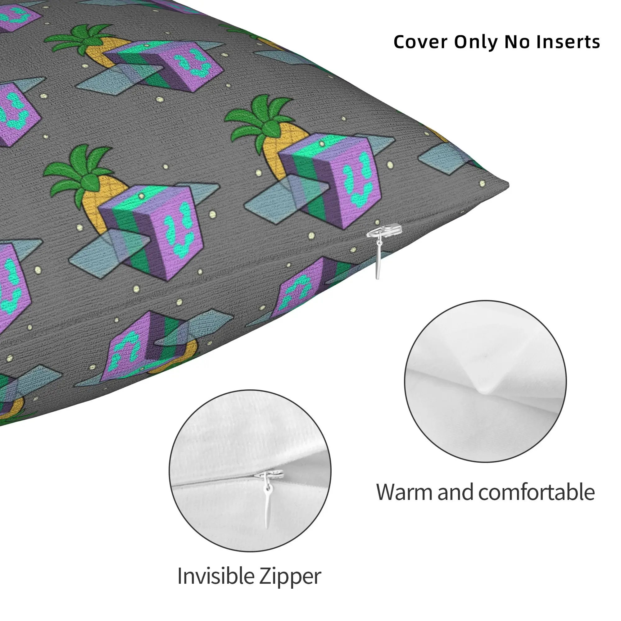 Printed Bee Swarm Simulator Collection BSS Pillowcase Fabric Cushion Cover Gift Game Pillow Case Cover Seater Zipper