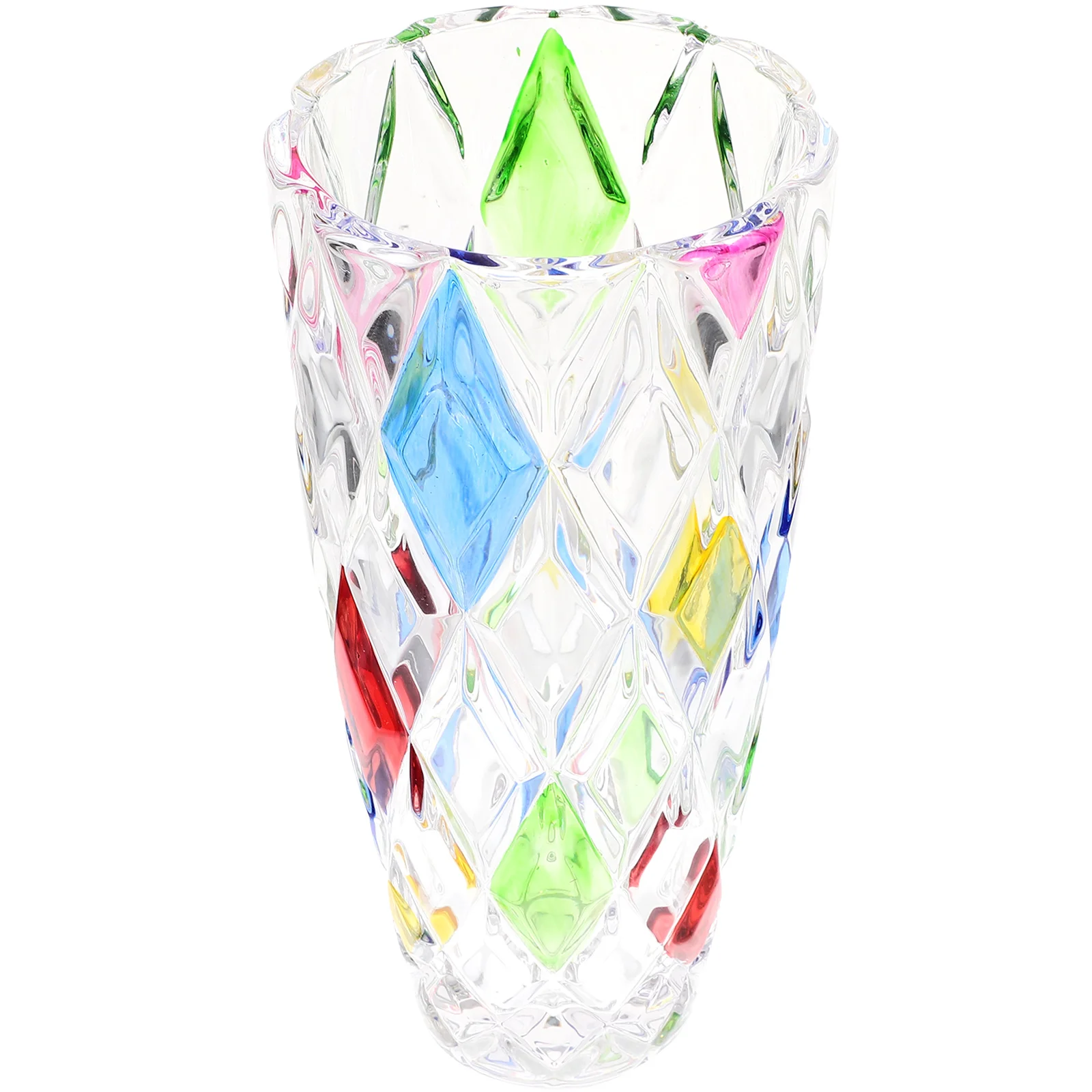 

Hand Painted Vase Simple Design Hydroponic Flower Vase Home Office Desk Decorative Ornament Hydroponic Vases