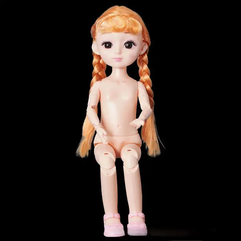 Muñecas BJD de 11 pulgadas, juguetes para niños, niña pequeña con pelo largo, artículos Kawaii, envío rápido, regalo de cumpleaños para niños, regalos de juego DIY
