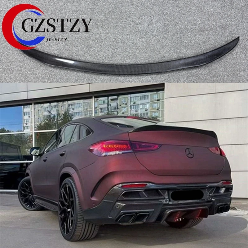 Rear Trunk Lid Ducktail Spoiler Wings For 2020-2023 Mercedes GLE Coupe W167 C167 320 350 400 450 53 AMG Car Tuning Accessories