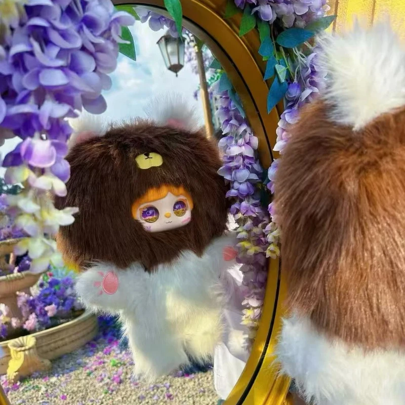 Caja ciega Original IP Mielno, nueva serie de animales, Kapibala Elk, 600% muñeca peluda grande, caja ciega de moda, regalo de Navidad