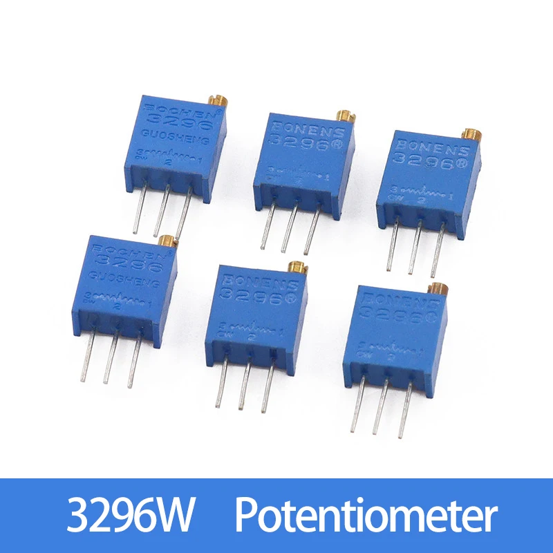 3296W potentiometer precision adjustable resistor multi turn 103/104/10K/20K/50K/100Ω/200Ω/1M