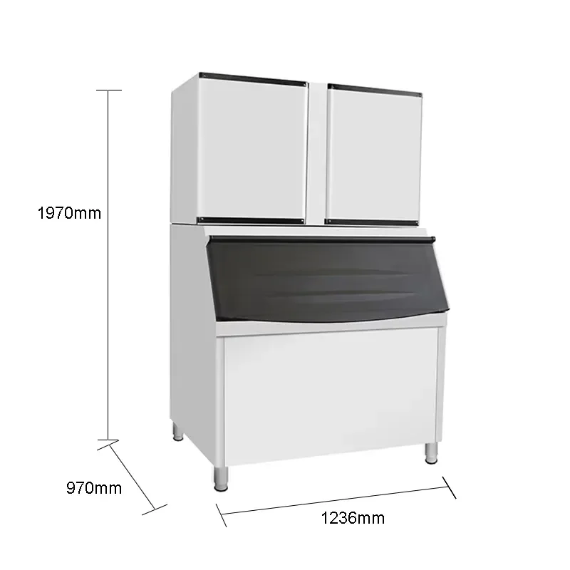 Commercial Automatic 1 Ton 1000KG Block Ice Making Ice Machine Ice Cube Maker for Business