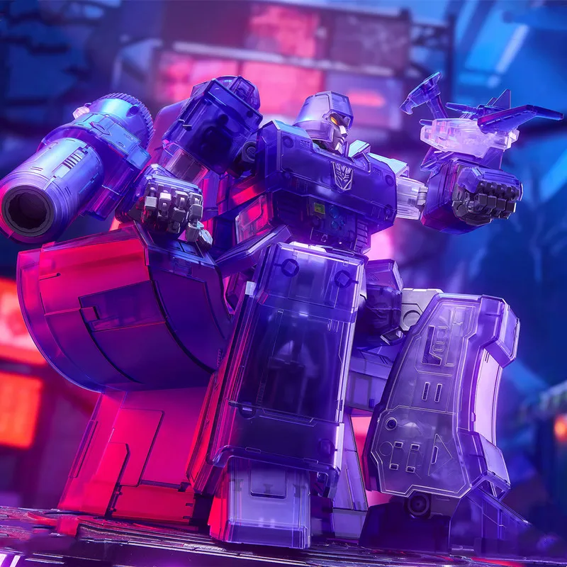 블루키즈 변신 메가트론 G1 레전더리 에디션 액션 피규어 모델 로봇 가동 장식 조립 완구 크리스마스 선물