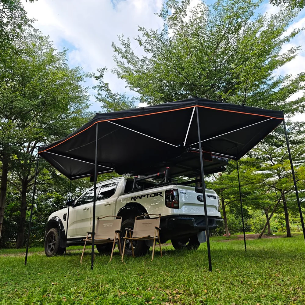 Aluminum Alloy Hinged Hardtop Waterproof Tailbox Canopy Key Tailgate Lock No Drill Installation 2-Year Warranty-Factory Brand