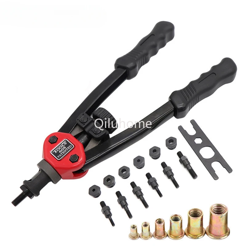 Double Handle Manual Pull Rivet Nut Gun Pull Mother Riveter M3-M10 Riveting Gun