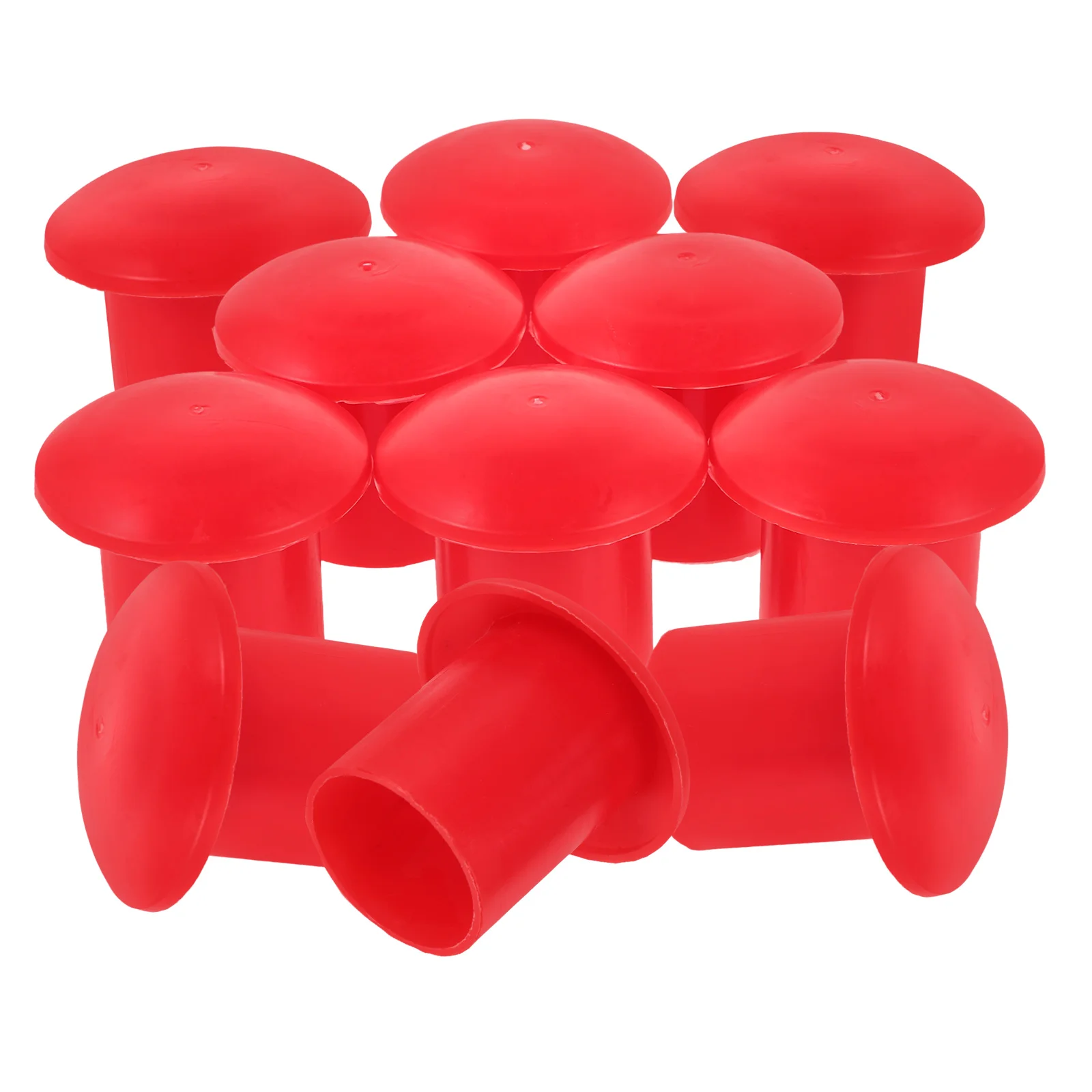 

50pcs PP Mushroom Caps Material Steel Protector For Construction Industry Bar End Protector Construction
