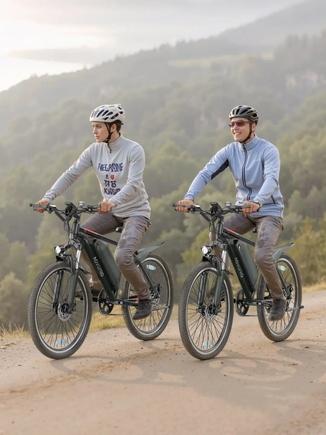 AliExpress AOVOPRO Adult Electric Bicycle 250W Electric Bicycle 48V 5.2/9Ah Battery 25KM/H Speed 26-inch Wheels Electric Mountain Bike