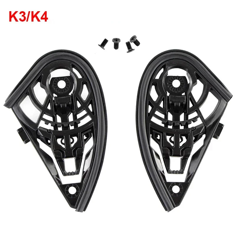 오토바이 헬멧 부품 액세서리 K3k4/k1/k3sv/k5&Z7/X14/Z8 헬멧 부품 액세서리 Capacete 용 헬멧 바이저베이스 잠금 장치