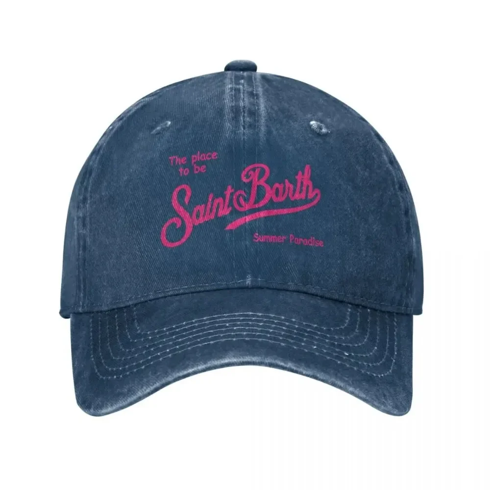 Fashion S-Saint B-Barth Baseball Caps Women Men Snapback Cap Female Male Visors Sun Hat Unisex Adjustable Cotton Trucker Hats image 3