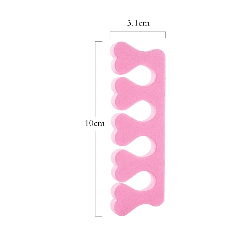 100/200/400pcs Nail Art Toes Separators Soft Sponge Fingers Foot Gel UV Polish Coating Painting Manicure Pedicure Tools Foam