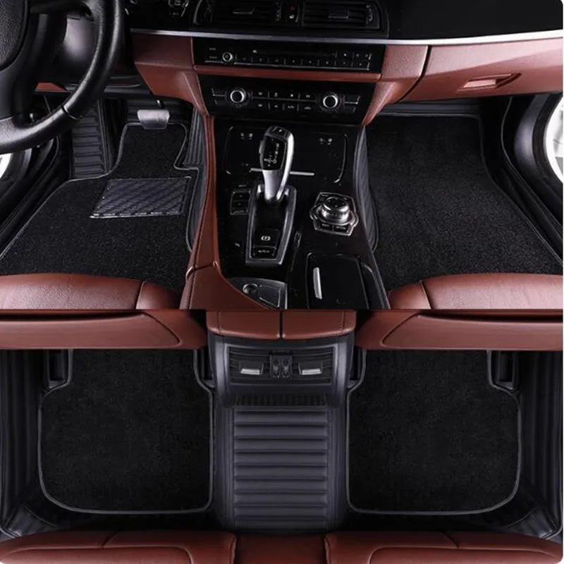 

Коврики высшего качества, специальные автомобильные коврики на заказ для Mercedes Benz EQA 250 300 350 2025-2022, двухслойные ковры для EQA 2023