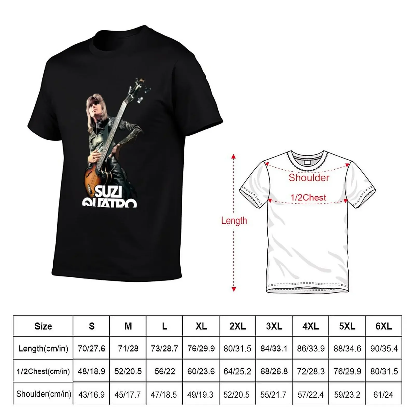 Suzi Quatro Relaxed Fit T-Shirt cute clothes animal prinfor boys custom t shirt mens plain t shirts