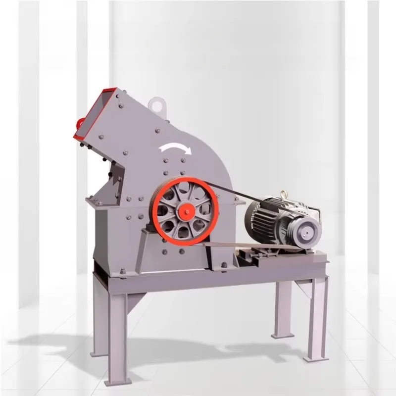 for-Mobile Stone Crusher Sands Making Machine Hammer Crusher diesel Engine Stone Rock Portable Hammer Crusher！