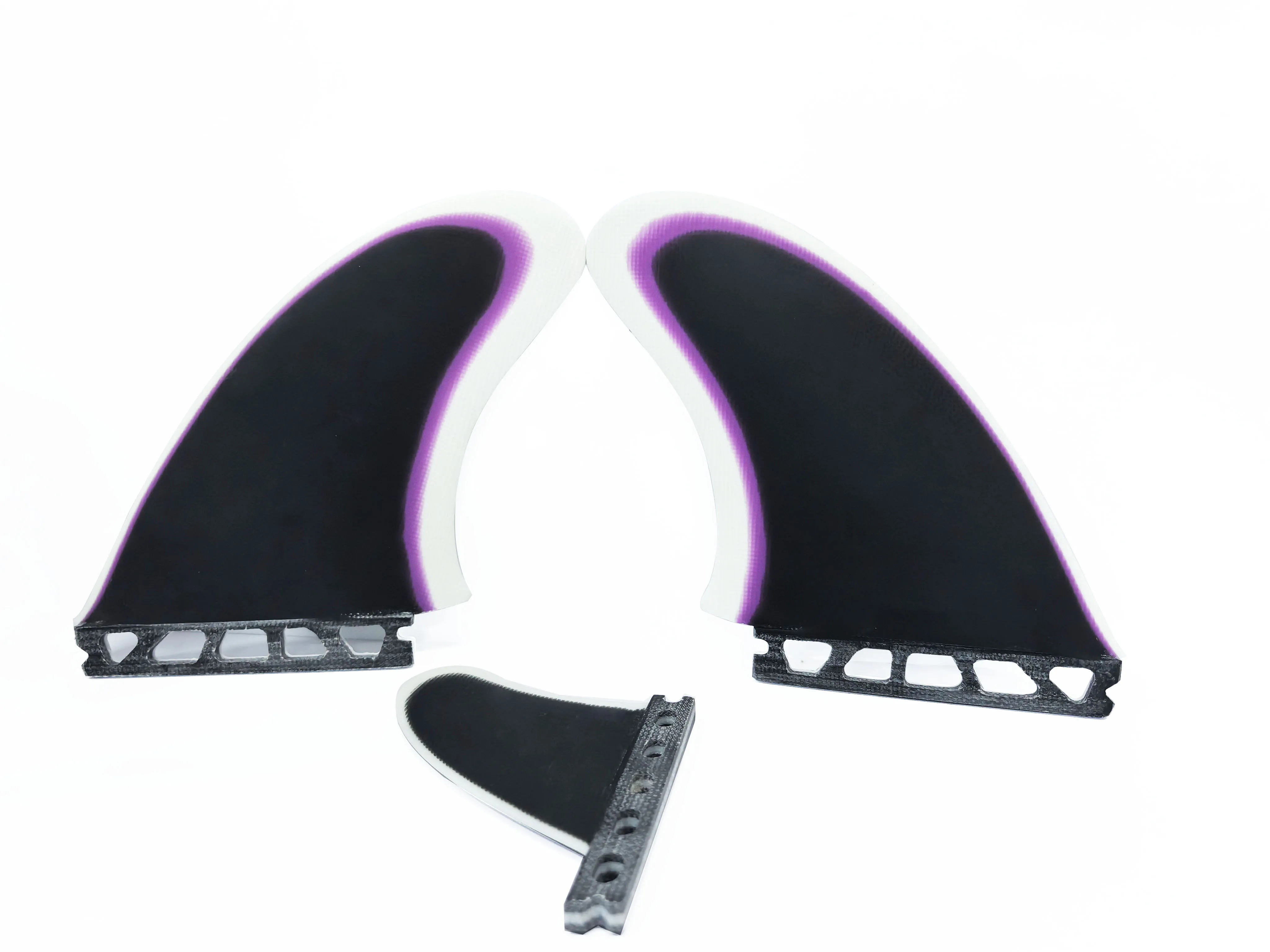 

NEW FUTURE MR TWIN FINS Surfboard Fins Single Fiberglass Black Purple Spliced White New Design High Quality Triple Surf Fins Sys