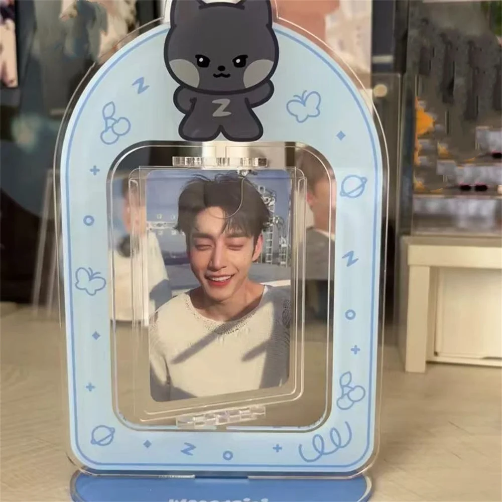 Kpop ZB1 ZEROBASEONE Cartoon Acrylic Stand Figure Rotatable Model PARKGUNWOOK KIMGYUVIN HANYUJIN RICKY ZHANGHAO Fans Gifts