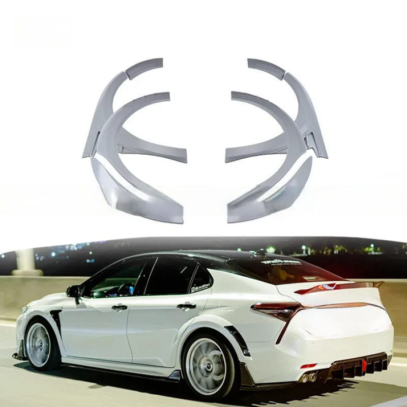

Premium White Black Wheel Eyebrow Flares, Fits SE XSE LE XLE Hybrid