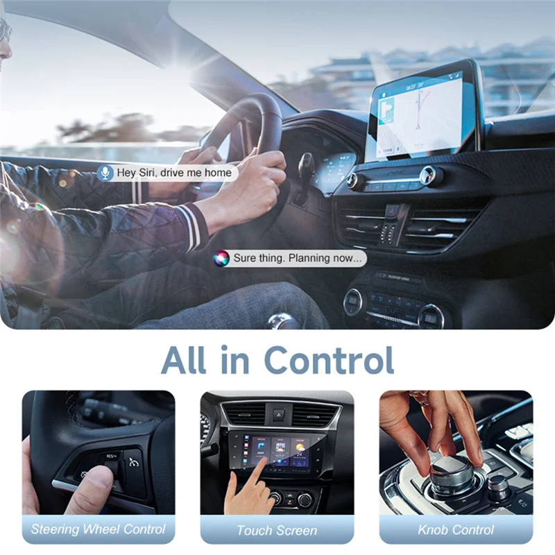 

Адаптер A37T-Carplay, проекционная коробка для экрана автомобиля, Android Auto, соединительная коробка для автомобиля