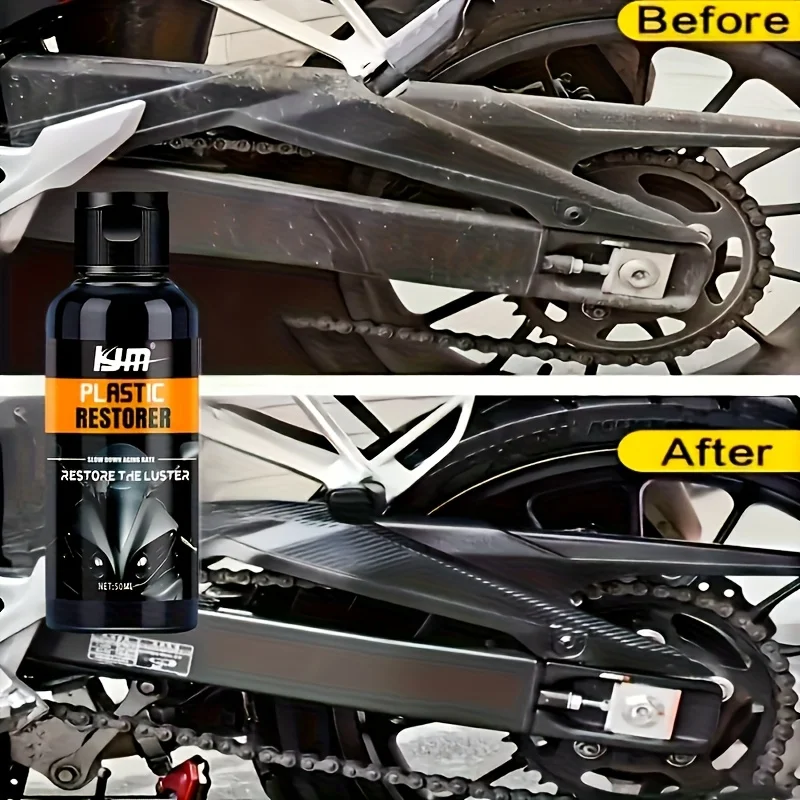 

Пластиковая паста для восстановления салона, подходит для пластиковых деталей мотоцикла и автомобильных шин - стойкий защитный воск для полировки.