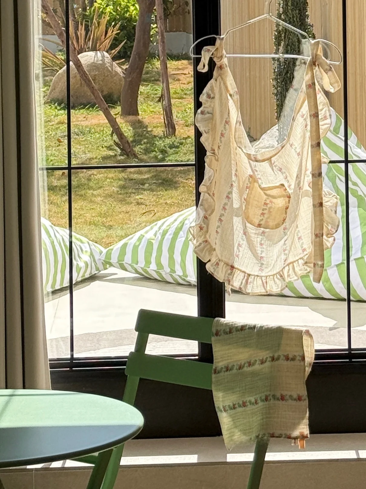 

Оригинальный хлопковый фартук Lovely Days в корейском стиле, мягкий, желтый, для выпечки и домашней готовки, с карманами, для уборки по дому