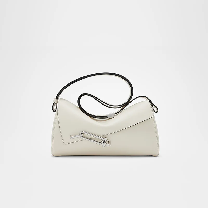 

TADFAB Lock Box Bag 2025 Interlock Series Retro Fashionable High-end Commuter Shoulder Bag