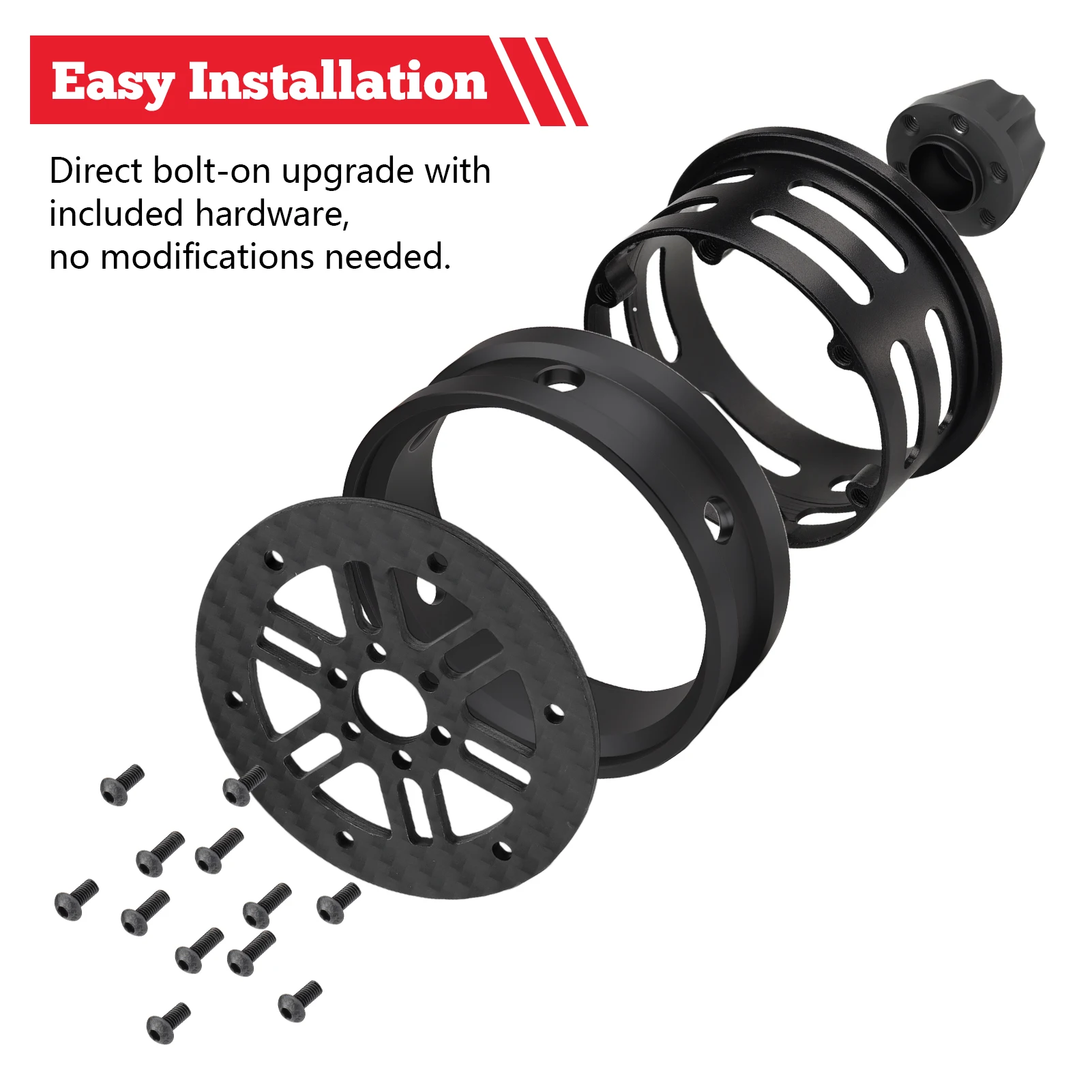HobbyPark Roda Beadlock Serat - Wheel Rim Rc ulasan dan harga