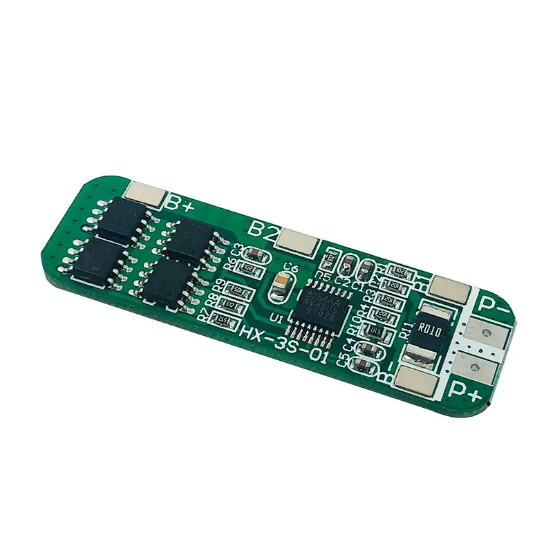 3 Series 12V 18650 lithium battery protection board 10.8V 11.1v 12.6V anti overcharge 6A current d5a5