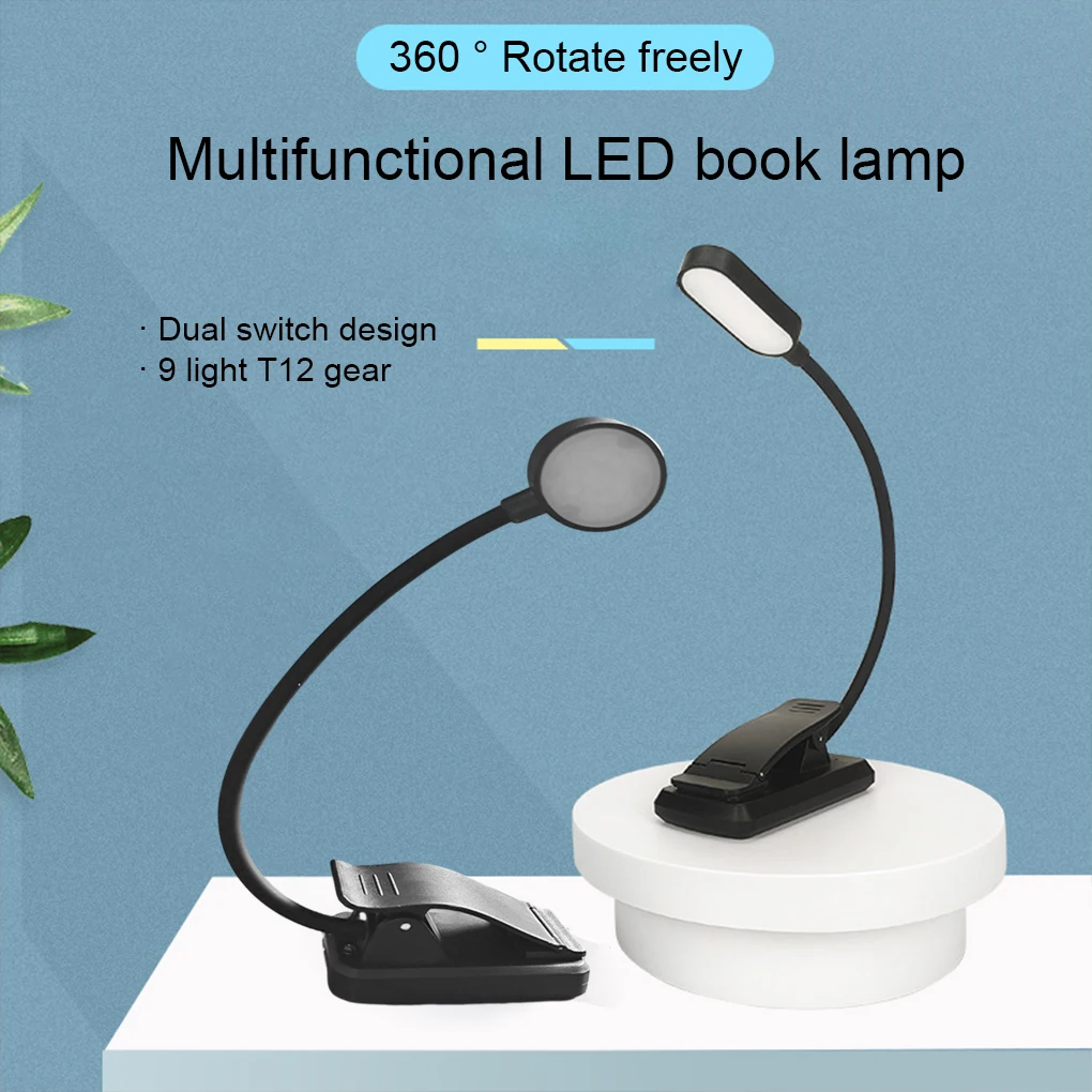 360° Angles LED Table Lamp - Long Battery Life For Camping Working Book Reading Night Light