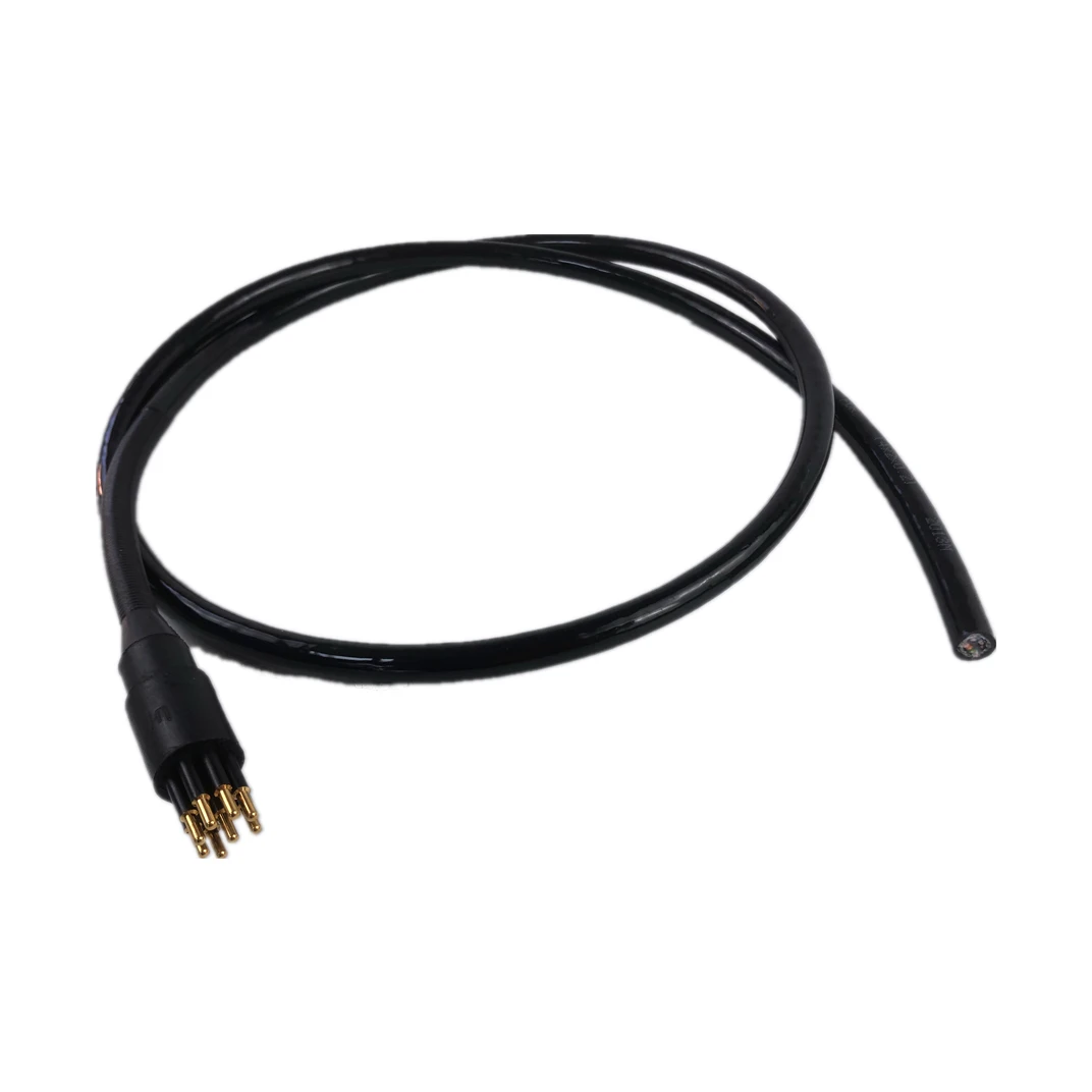 

DIL8M Underwater Pluggable 8pins Male Ethernet Circular Connector Watertight Plug Cable Subsea Connectors Subconn
