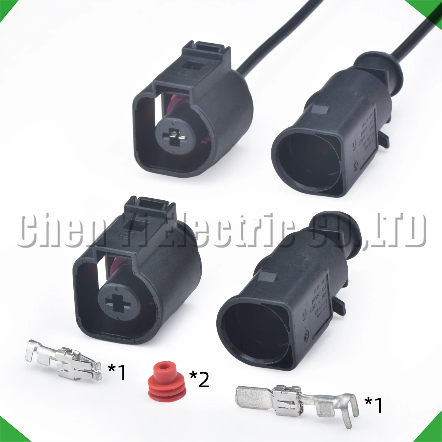 1 Pin Automotive Connectors Start motor starter machine Wire harness plug 071973751 071973851 42036200 42129000 For VW Audi