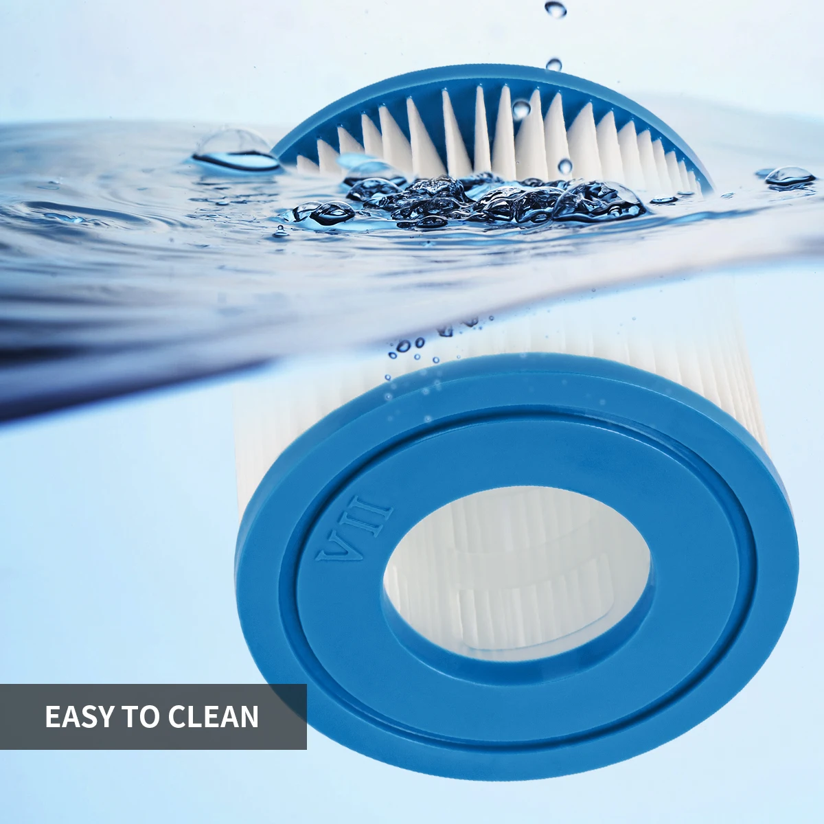 Фильтрующий элемент типа VII подходит для бассейна Bestway 58385E, фильтрующий элемент типа D, подходящий для фильтра для бассейна INTEX