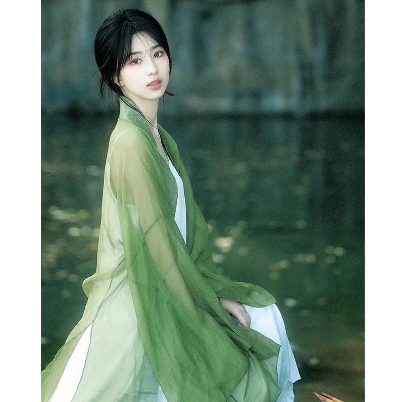 Women's Hanfu Dress for Daily Commuting Ancient Costume Style