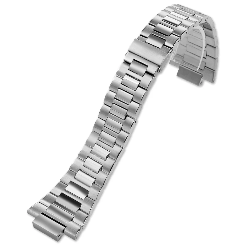 Stainless Steel Watch Strap For Patek Philippe PP 316L Nautilus men\'s 5711/1A010 series Bracelet 25*13MM convex mouth Watch band