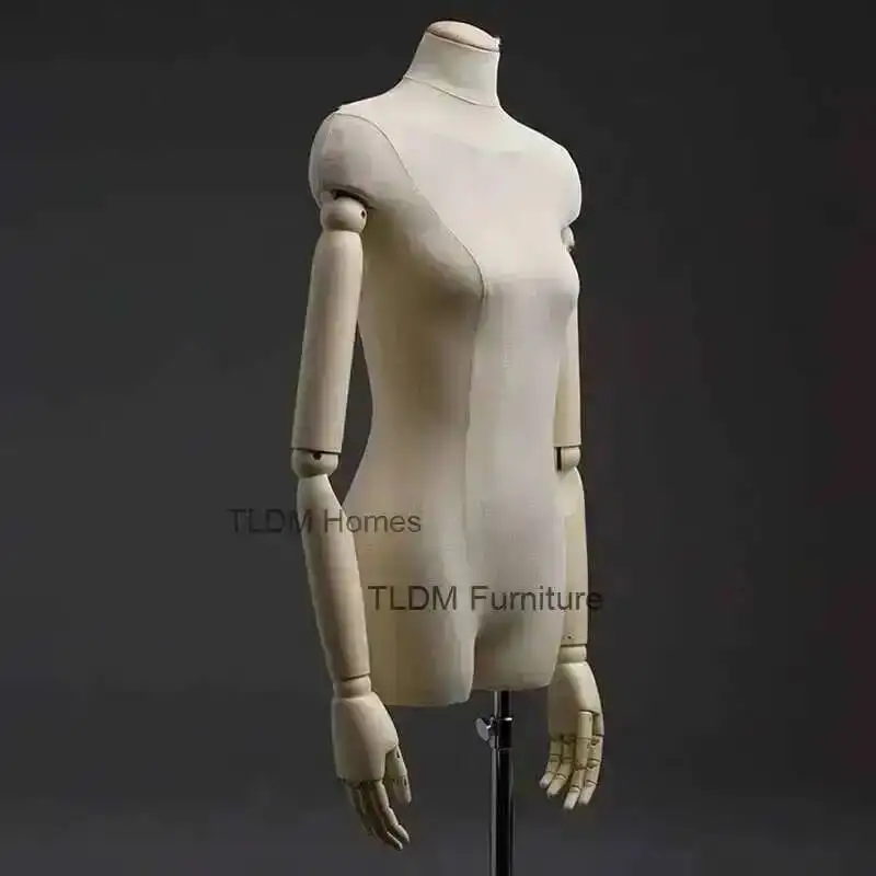 Store Female Clothing Women's Full Body Dummy Clothing Wedding Mannequins Dress Doll Window Shooting Model Props Display Stand