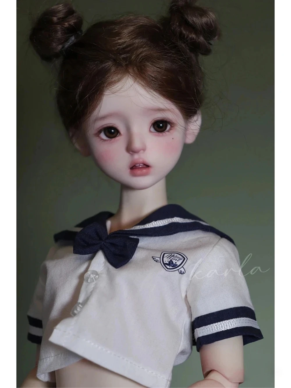 

Новая модель sd BJD 1/4 kala + jingyuti, фигурки девушек из смолы, игрушки с передвижной шеей, высокое качество, бесплатная доставка, макияж