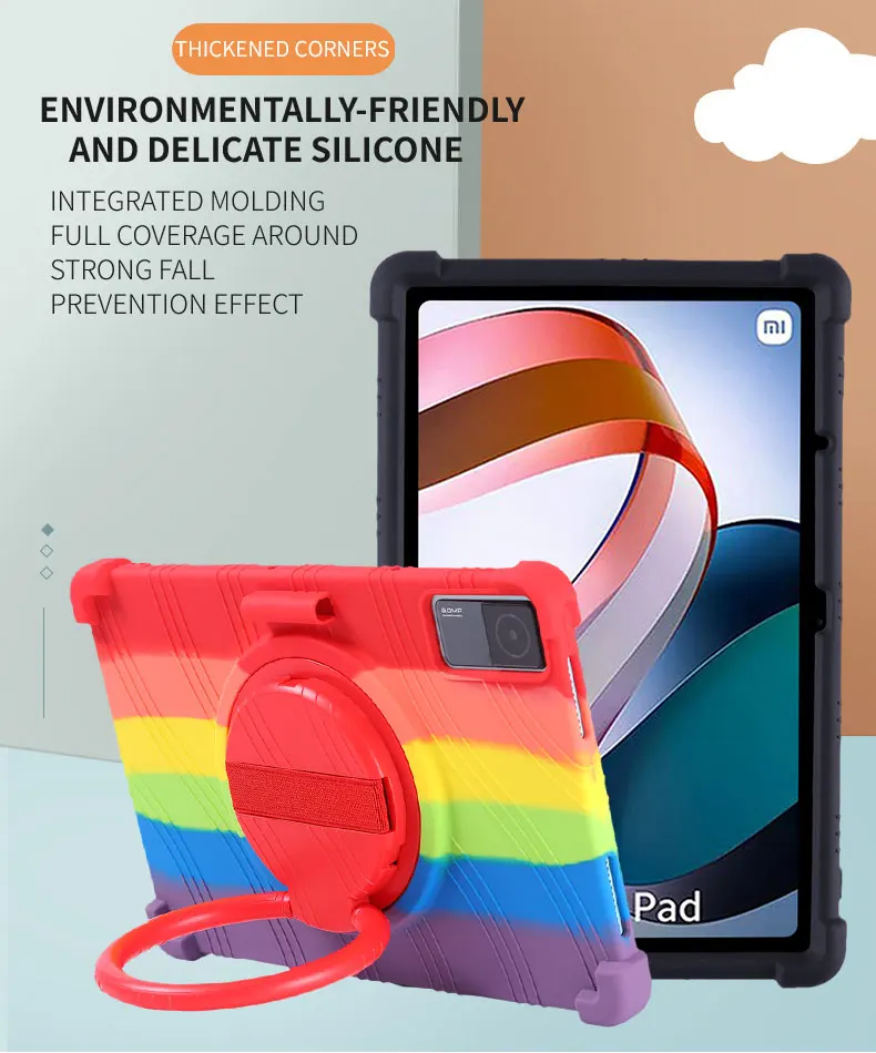 Shockproof Tablet Case For Lenovo Tab M10 plus 3rd Gen/M10 3rd Gen/Qitian K10Pro K10C E10C Xiaoxin Pad With Stand Tablet Cover