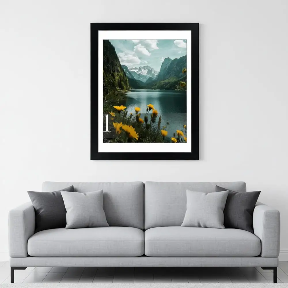 

Picture Pack, Black Poster, Display Poster 16x20 with Mat or 18x24 without Mat, Horizontal or Vertical Wall Mounting