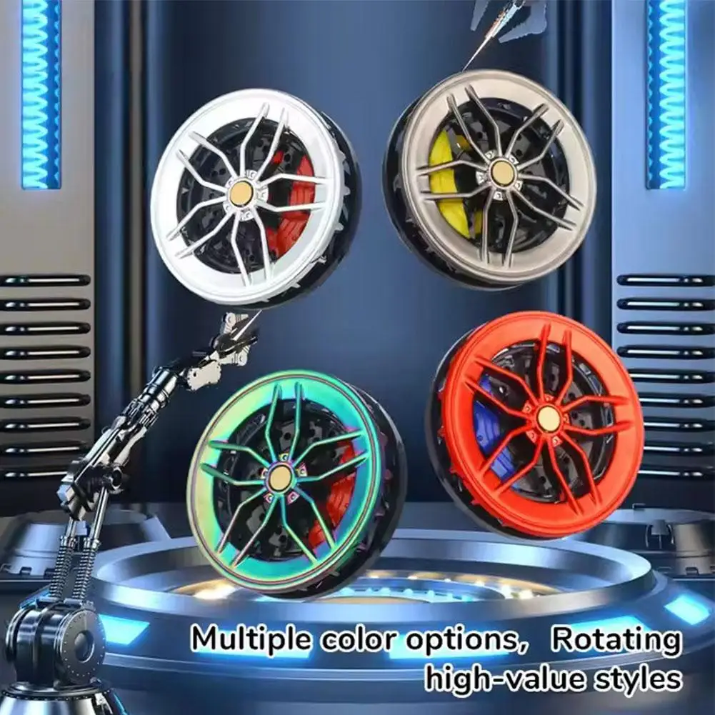 

Вращающийся автомобильный зажим для освежителя воздуха, автоматическая ступица колеса и вентиляционное отверстие, ароматические зажимы для шин, декоративные автомобильные аксессуары