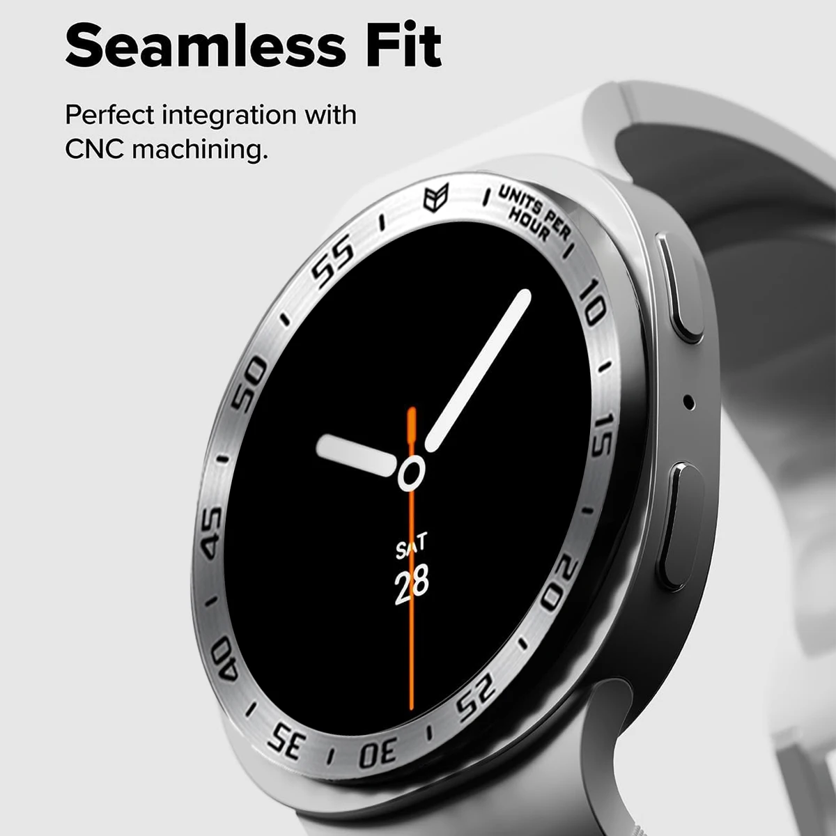 Metal Bezel Ring Time/Speed Scale Frame For Galaxy 8 6 Classic 46mm Protective Ring For Samsung Galaxy Watch 8 7 6 5 4 44mm 40mm