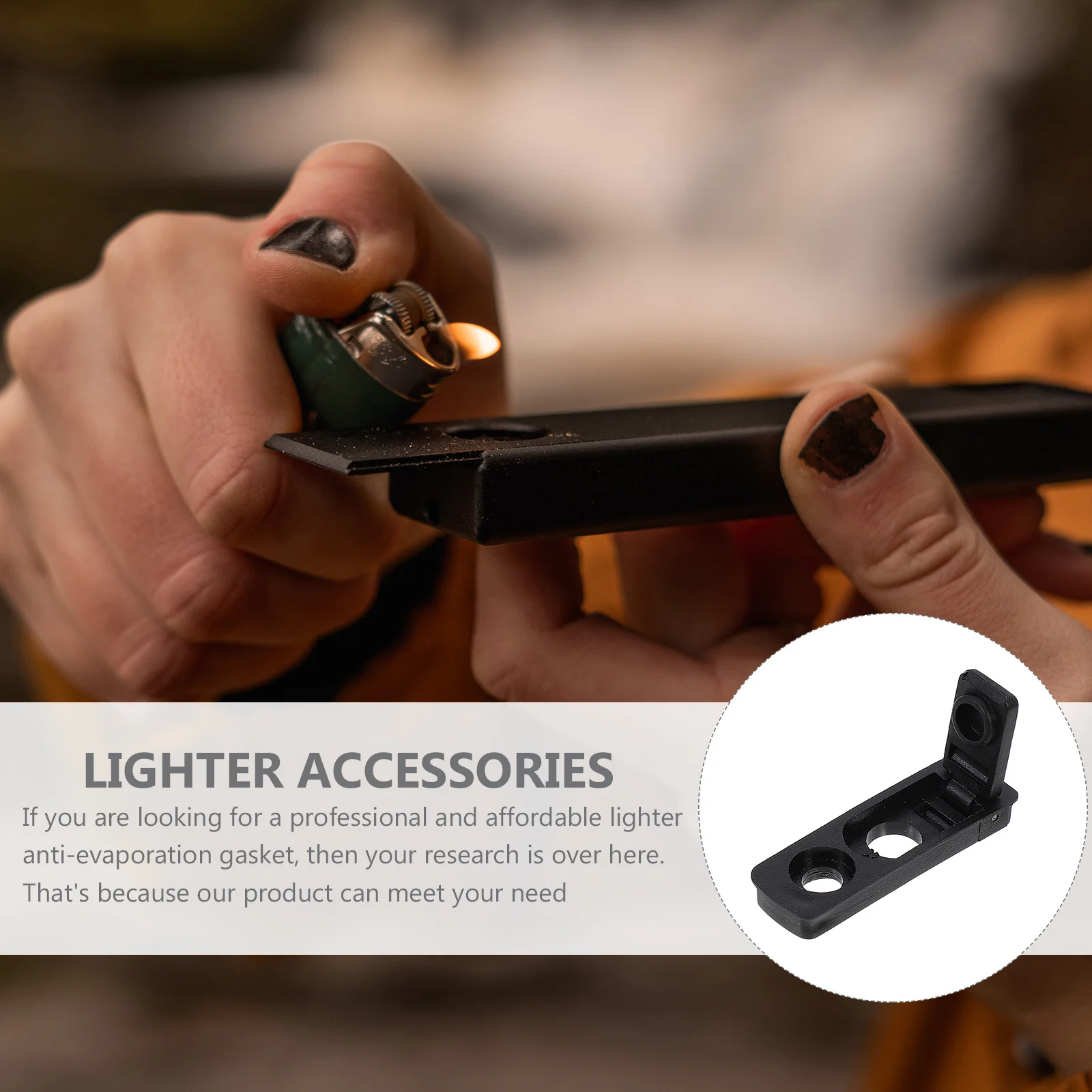 Junta antivaporación para encendedor, almohadilla inferior de goma para la mayoría de encendedores de fluidos, accesorio de pieza de repuesto para prevención de fugas, 10 Uds.