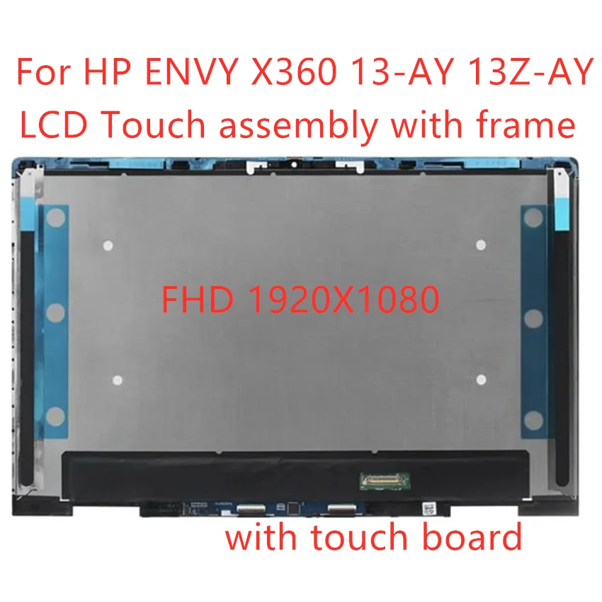 

For HP ENVY X360 13-AY 13Z-AY000 13-AY0006CA 13-AY0008CA 13-AY0010CA 13-AY0021NR 13-AY0055CL LCD Touch Screen Assembly Display